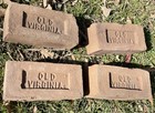 Rare Old Virginia Brick Paver Reclaimed Garden Historic Thomas Jefferson Uva