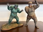 X-plus Sanda Vs Gaira The War Of The Gargantuas Toho Daikaiju 2 Figure Set