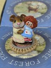 Wee Forest Folk  Sweet Mouse Raggedy Ann 1982 M-70 Retired Yellow And Pink Dress
