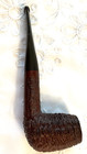 Vintage Estate Tobacco Pipe Real Briar Made In Italy Rusticated 5-1 2  Long  42