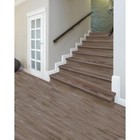 Cap A Tread Vinyl Stair Tread 47 x12 15 x1 69  Walton Oak silverton Falls Oak