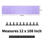 15-pack Light Purple Satin Table Runners 12x108  Wedding Party Banquet Decor