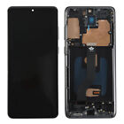 Small Lcd Display Touch Screen Frame Assembly Part For Samsung Galaxy S20 Plus