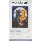 Wonderart Latch Hook Rug Kit - Moonlight Meow 15  X 20 
