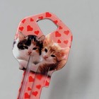 Howard Happy Keys Cats Kittens Kw1 10-hk29 Decorative House Key Blank Made Usa