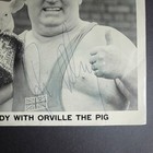 Big Daddy Signed Original British Wrestling Promo Photo Autograph Wwe