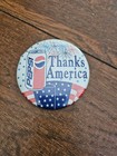 Pepsi Thanks America Pin Button Vintage Fireworks Great Design