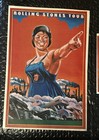 Rolling Stones Some Girls Original Big Little Stickers Tour Concert Macbak Rare
