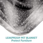 50 x60  Oversized Waterproof Pet Blanket And Furniture Protector Cozy Kiss