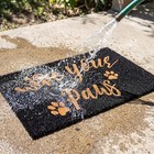 Wipe Your Paws Funny Welcome Door Mat 30  X 17  Non-slip Durable Entryway 