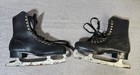 Vintage Rally Pro Ice Figure Skates Black  Size 8