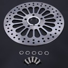 Chrome 11 5  Rear Brake Rotor Disc For Harley Touring Road King Electra Glide