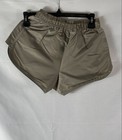 Essentials Fear Of God Nylon Athletic Running Shorts Taupe Sz Xxs Nwt