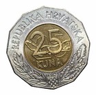 1997 Croatia 25 Kuna First Croatian Esperanto Congress Commemorative Coin