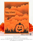 Impression Obsession Pumpkin Cookie Metal Craft Cutting Die Die1252-o Halloween