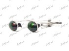 Black Opal Cufflinks Sterling Silver Cufflinks Silver Black Opal Cuff Links