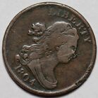 1804 Draped Bust Half Cent - Plain 4 stemless - Us 1 2c Copper Coin