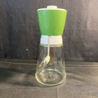 Vintage Federal Housewares Nut   Spice Grinder Chopper Emerald Green