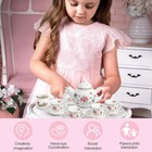 Porcelain Tea Set For Girls  Tea Party Set For Little Girls  Kids Tea Set Kit   