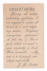 Trade Card J  H  Sackett Furniture Dealer And Undertaker New London Ohio