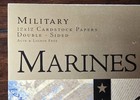 K company Us Marines 12x12 Scrapbook Paper Pad     24 Double-sided Designs - Rare 