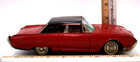 Vintage Bandai Tin Friction Car Motor 1961 Ford Thunderbird Red Made In Japan   
