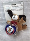 Le Bebe Puppy Dog Plush Lovey Pacifier Holder W Pacifier Soothie Binky Unisex