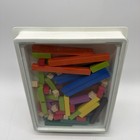Cuisenaire Classic Rods Math Manipulative Counting Fraction 74 Pieces Homeschool