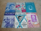 Vintage Harms  Warner Bros Piano Sheet Music Lot  Musicals   Pop Collection 