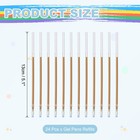 0 8mm Gel Pens Refills  24 Pack Glitter Gel Pens Ink Medium Point  Brown
