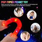 12 Pcs Light Up Party Favors Supplies For 4-8-12  Bulk Glow Sticks Bracelet N   
