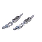 2x Adjustable Turnbuckle Stabilizer Tc422-39700 For Kubota Tractors