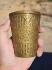 Rare 19th Cen Antique Bronze Cup Beaker Tumbler African Arab Islamic Sand Cast