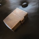 Rare Vintage Sterling Silver 900 Zippo Case Signed George Zee   Co Shanghai Wwii