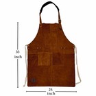 Everyday Apron     Leather Heavy-duty Shop  Grill  Gardening Bbq Kitchen Apron
