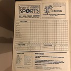 Ryan Sandberg Daytona Cubs- Special Edition 1994 Scorecard 