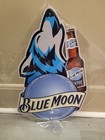 Blue Moon Beer Advertising Wolf Metal Sign Bar Man Cave Garage 16    11 