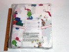Nip Pottery Barn Kids Xmas The Grinch   Max Organic Cotton Twin Sheet Set