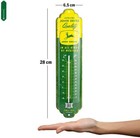 Nostalgic-art - Metal Garden Outdoor Indoor Thermometer Analog - John Deere  2