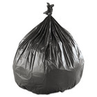 Group High-density Can Liner 40 X 48 45gal 12mic Black 25 roll 10 Rol
