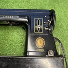 Singer 301a Sewing Machine Collectable Black With Bed  1954 Usa Works 