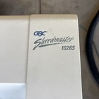 Gbc Shredmaster 1026s Industrial Shredder Tested Working Great Electric