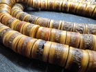 108 Bead Yak Bone Mala   Handcrafted Tibetan Buddhist Prayer Beads   12 5mm  40
