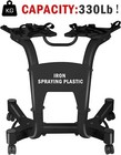 Adjustable Dumbbell Stand 330lbs Dumbbell Rack Standard Metal Dumbbell Holder 
