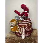 Vintage Gemmy Caddyshack Gopher Animated Plush Dancing Singing Golf Club Bag