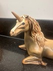 Rare Wizard Vintage 1985 Fantasy Unicorn Blue Eyes Statue Large Figurine