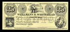 Vintage Wellmans   Whitehead 25   Note - Collectors Limited Edition Reprint