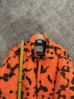 Vintage Walls Blizzard Pruf Adult Xl Orange Camo Insulated Coveralls