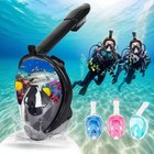 Full Face Snorkel Mask Diving Scuba Goggles Swimming Kids Adults Anti-fog Swim