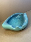 Vintage Royal Haeger R873 Turquoise Ashtray   Mid Century Modern Usa Ceramic